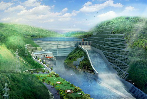 徽州老挝南塔河1号水电站项目